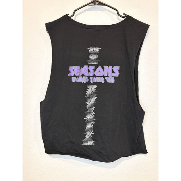 Thirty Seconds To Mars Season Tour 2024 Cut Cropped Top Shirt Size XL - Picture 4 of 5